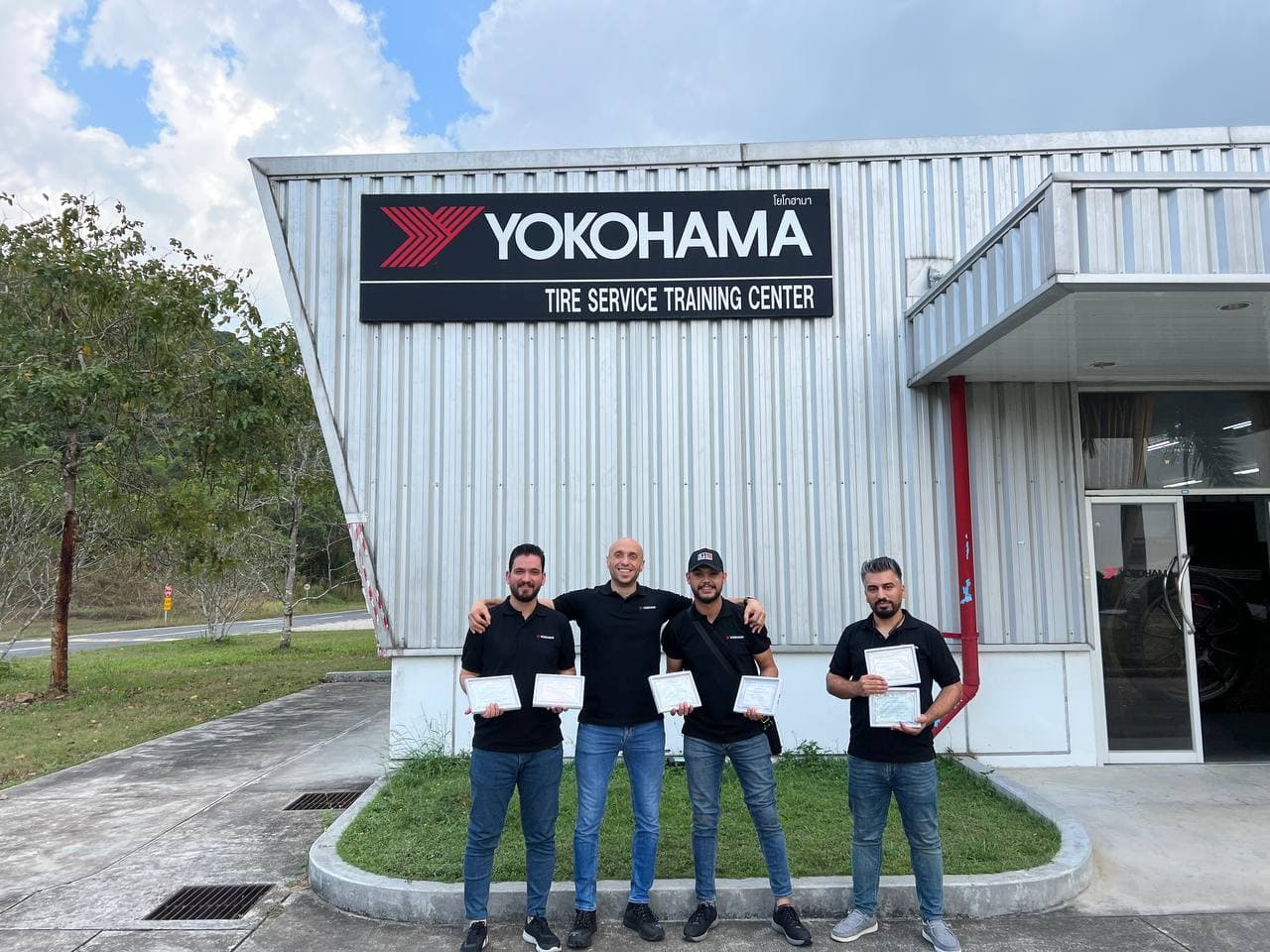 Advanced training for the Tire Mall team with the Japanese Yokohama company.