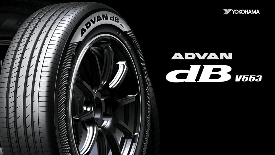 Yokohama Rubber introduces ADVAN dB V553, a superbly quiet