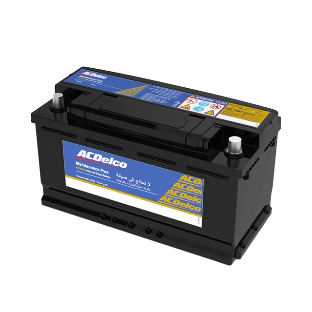 BT AC DELCO 100 AH ناصي عكس