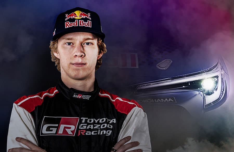 Yokohama Rubber supporting Kalle Rovanperä in his first FORMULA DRIFT® JAPAN race